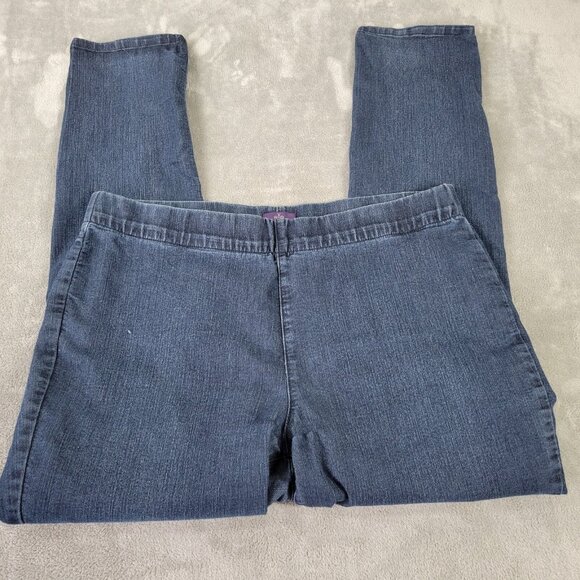 NYDJ Not Your Daughters Womens Jeans 18 Plus Pull On Legging Tapered SL79E - Picture 1 of 10